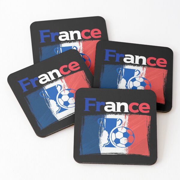 Item preview, France football soccer - Funny Flag designed and sold by crazycoffeefan.