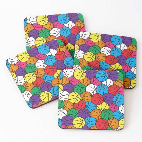 Item preview, Multi color Basketballs - Basketball designed and sold by cravingmart.