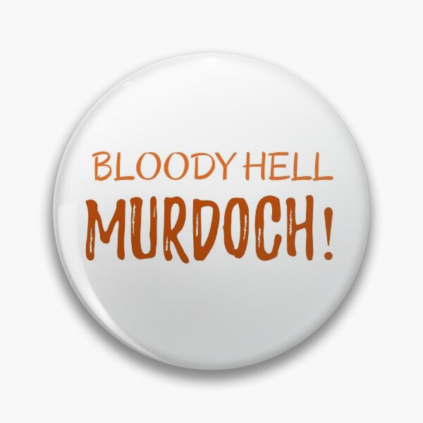Item preview, Blood Hell Murdoch! - Inspector Brackenreid designed and sold by CashewCos.