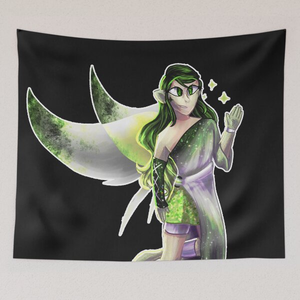 Item preview, Agender Fairy (black) designed and sold by -Solarly-.