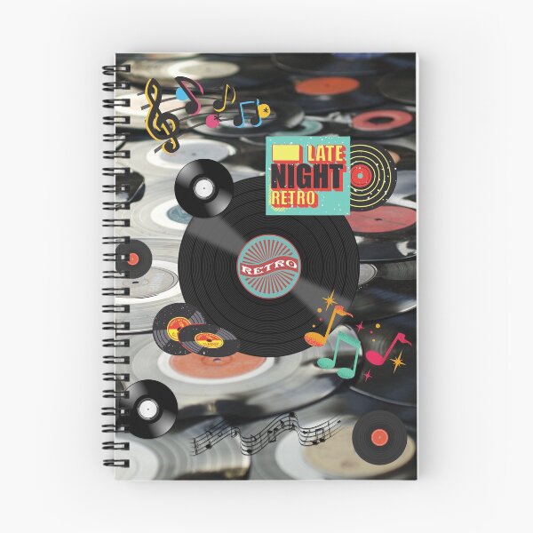Item preview, Late Night Retro Vinyl Music designed and sold by InsideOutSox.
