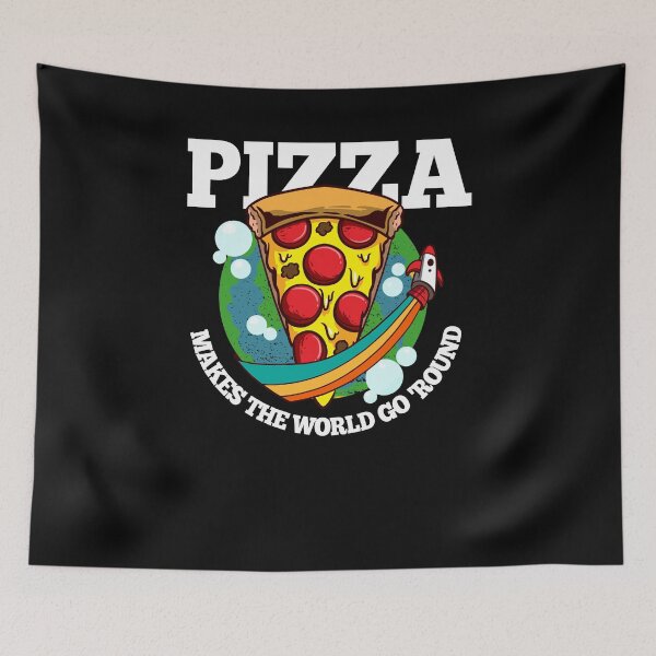 Item preview, Pizza Makes The World Go Round For Amateur Pizzaiolo designed and sold by Cedinho.