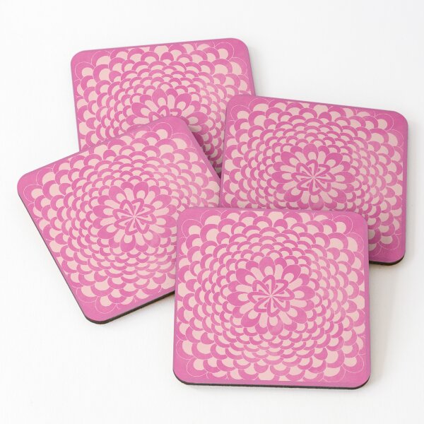 Item preview, Pink flower pattern designed and sold by Julie  Owen.