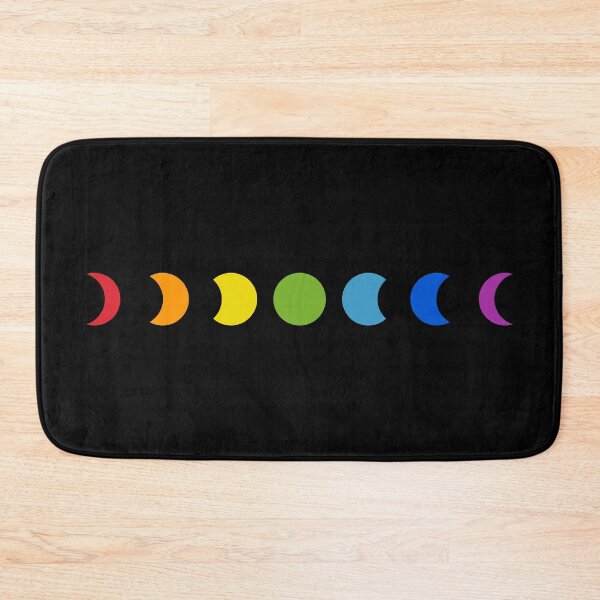 Item preview,  rainbow moon phases designed and sold by SunsetCloud.