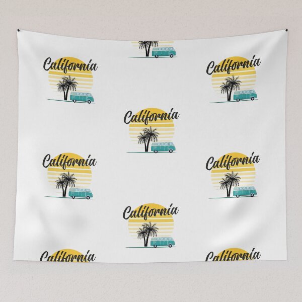 Item preview, California Summer Camping Under Sunshine designed and sold by HappyLife4U.