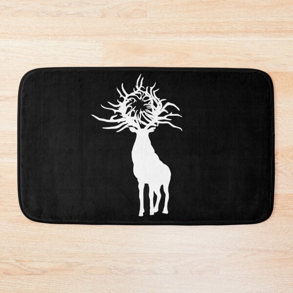 Item preview, Morozova's Stag White Silhouette designed and sold by RockyCreekArt.