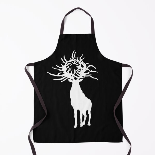 Item preview, Morozova's Stag White Silhouette designed and sold by RockyCreekArt.