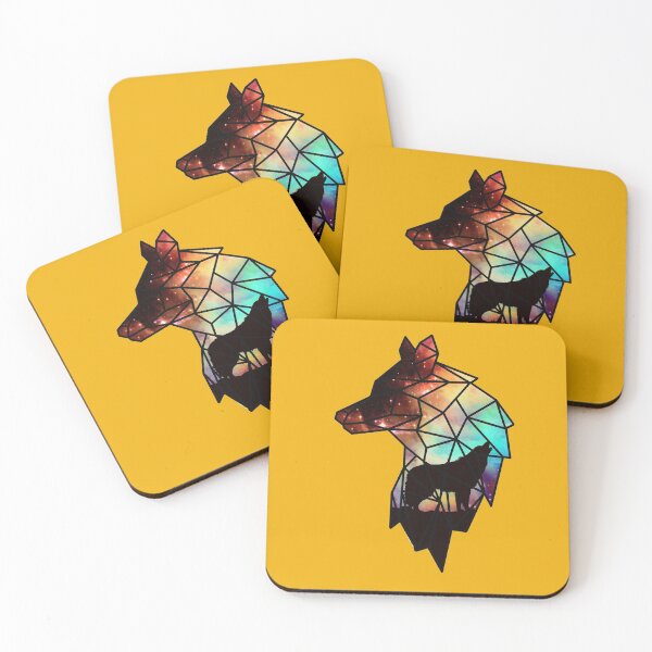 Item preview, Geometric wolf designed and sold by AbhishekRastogi.