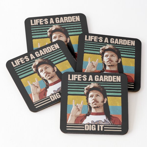 Item preview, Funny Life's A Garden Dig It Retro Joe Dirt Gift Men Women designed and sold by Corie Reita.