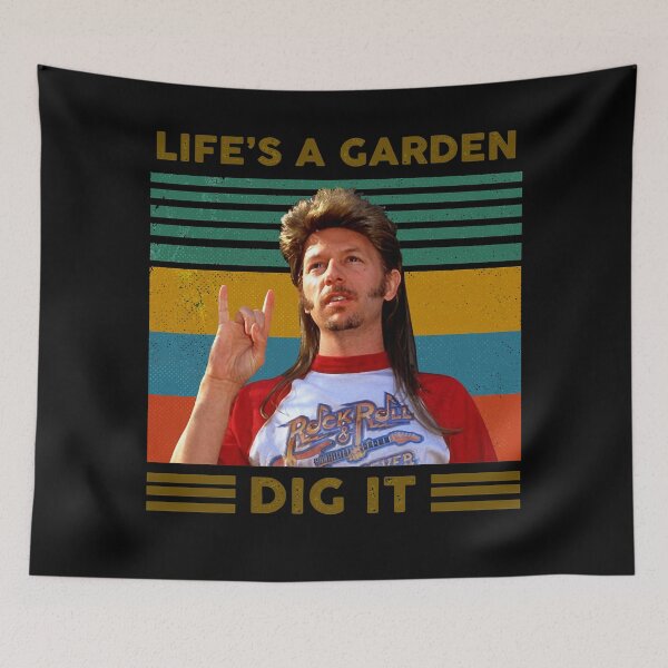 Item preview, Funny Life's A Garden Dig It Vintage Joe Dirt Gift Men Women designed and sold by Corie Reita.