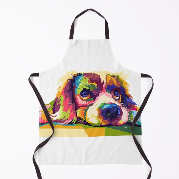 Item preview, Cute fluffy dog ​​WPAP Popart designed and sold by Rizky Dwi Aprianda.