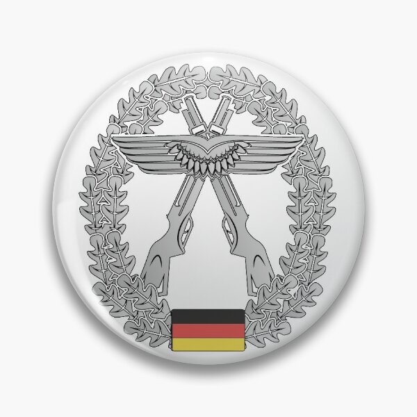 Item preview, Beret badge Bundeswehr Air Force Security designed and sold by Justode.