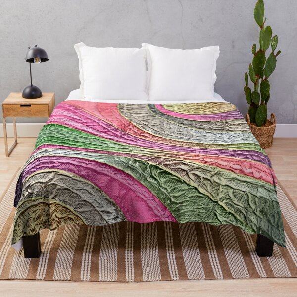 Item preview, Colorful Abstract Waves Painting designed and sold by PilipArt.