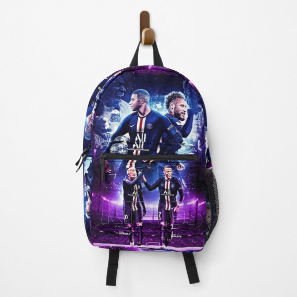 blue purple Backpack