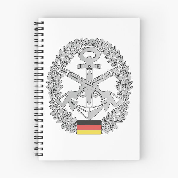 Item preview, Beret badge Bundeswehr naval security designed and sold by Justode.