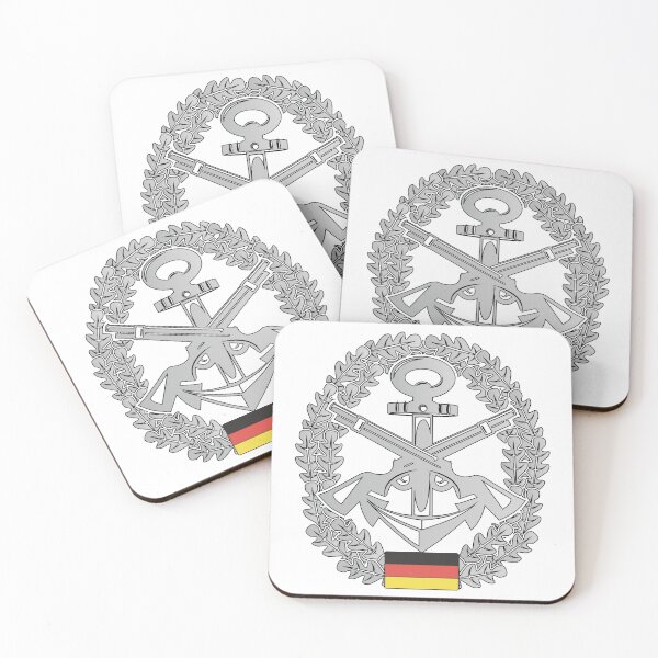 Item preview, Beret badge Bundeswehr naval security designed and sold by Justode.