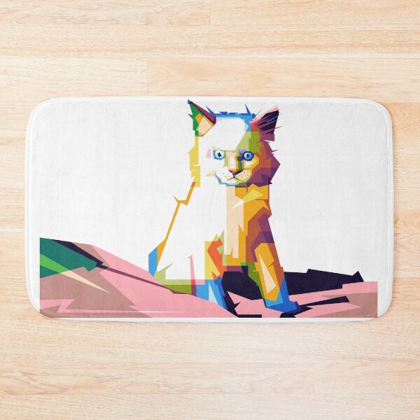 Item preview, Cute cat WPAP Popart designed and sold by Rizky Dwi Aprianda.