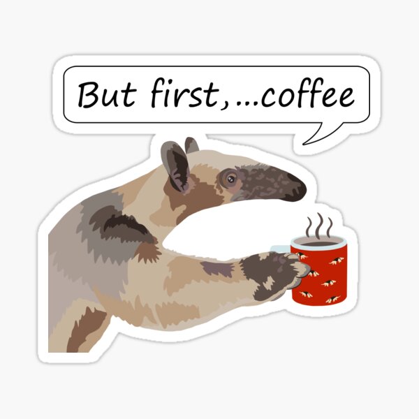 Flavvore Tamandua Pose | Sticker