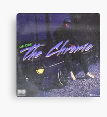 Dr. Dre - The Chronic (fan made album cover) Canvas Print