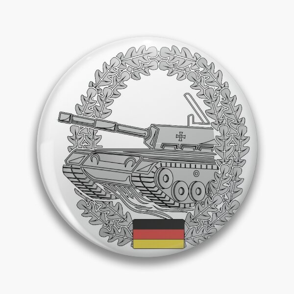 Item preview, Beret badge Bundeswehr tank designed and sold by Justode.