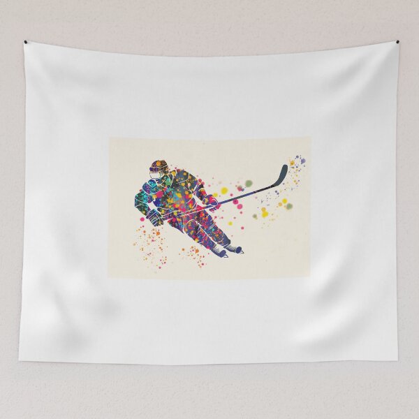 Artikelvorschau, Hockeyspieler Männer Print Home Decor Wall Art Berühmtheit digitale Kunst colofull Lifestyle entworfen und verkauft von Rockwpapart.