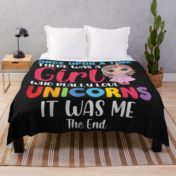 Item preview, Once Upon a Time Girl Who Loved Unicorns It Was Me The End designed and sold by sara4ly.