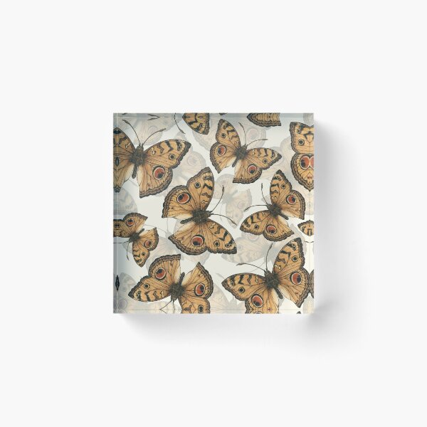Item preview, Peacock pansy butterfly pattern designed and sold by Katerina Mitkova Kirilova.
