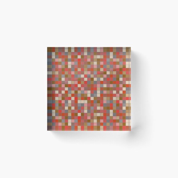 Item preview, Mosaic in Tangerine designed and sold by FrancesPoff.