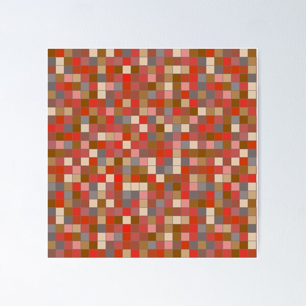 Item preview, Mosaic in Tangerine designed and sold by FrancesPoff.