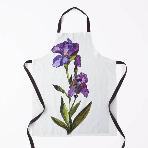 Item preview, Purple iris illustration designed and sold by Myartspace.