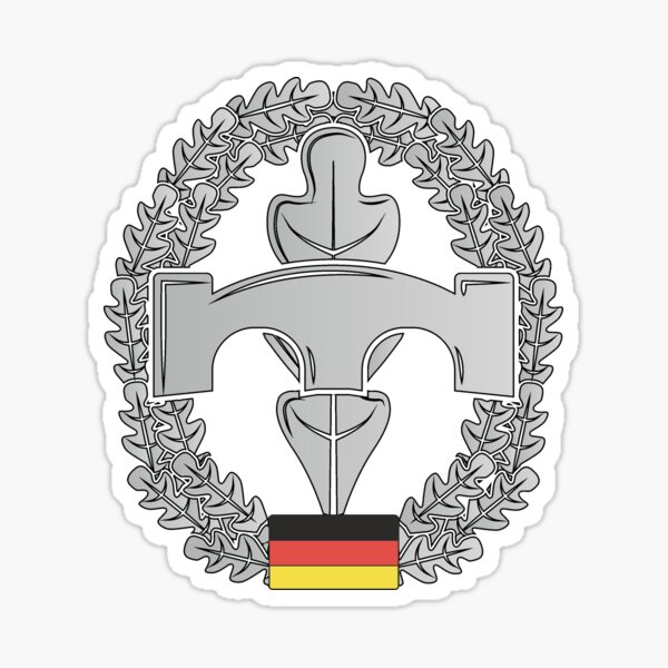 Aperçu de l'œuvre Insigne de béret Pionniers de la Bundeswehr créée et vendue par Justode.