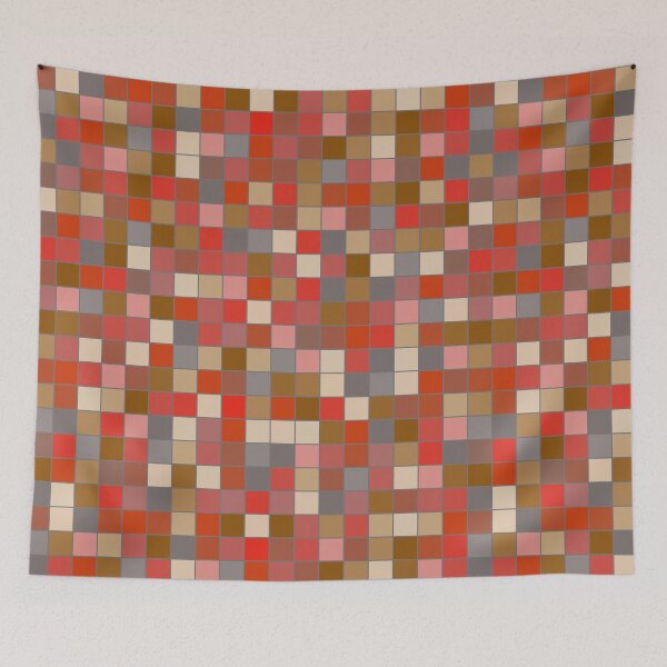 Item preview, Mosaic in Tangerine designed and sold by FrancesPoff.