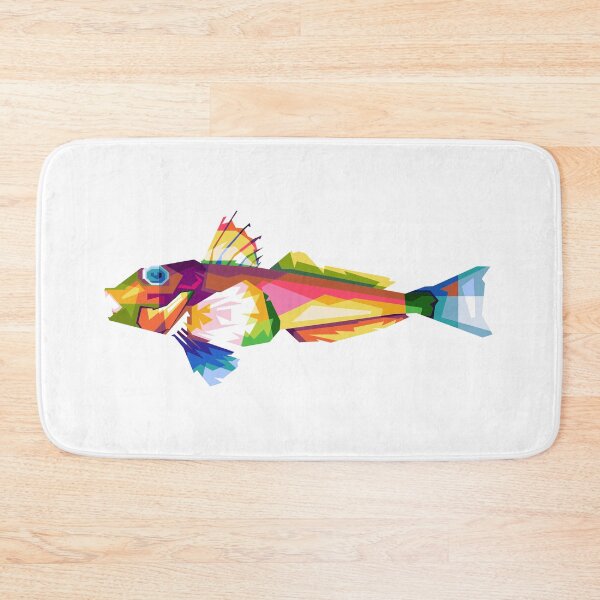 Item preview, Cool sea fish Artprint designed and sold by Rizky Dwi Aprianda.