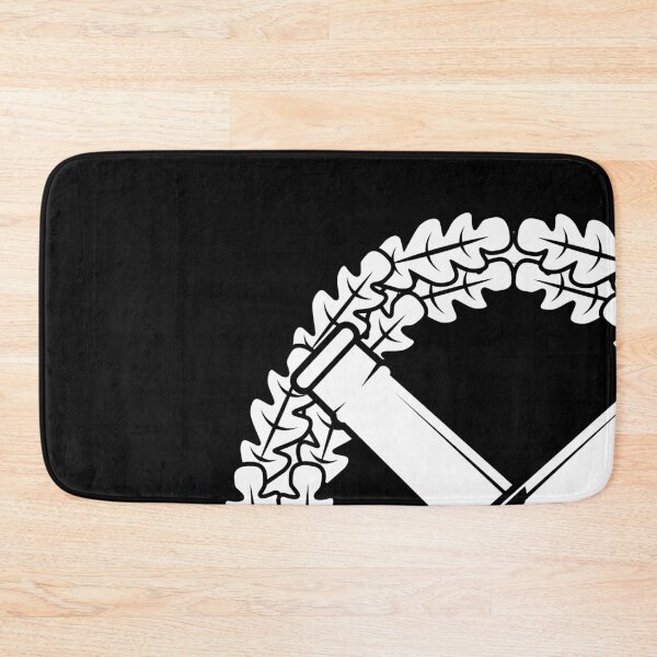 Item preview, Artillery Bundeswehr beret badge white designed and sold by Justode.