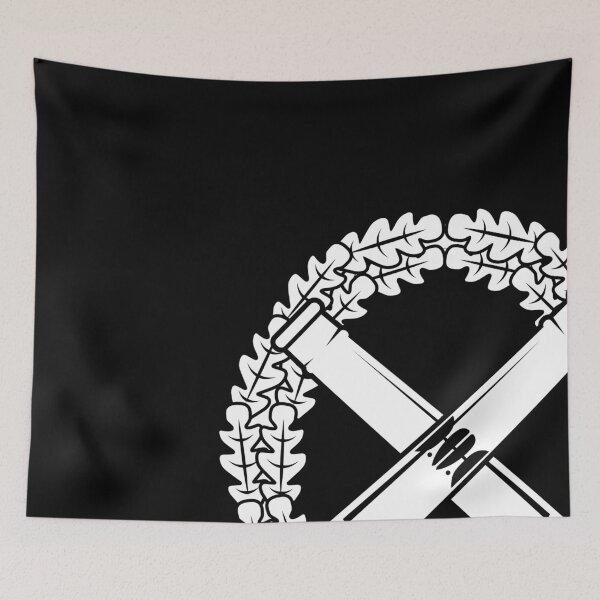 Item preview, Artillery Bundeswehr beret badge white designed and sold by Justode.