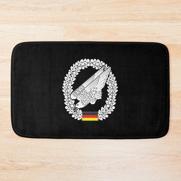 Item preview, Paratrooper Bundeswehr beret badge white designed and sold by Justode.