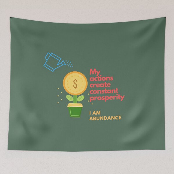 Item preview, My actions create constant prosperity. designed and sold by myteebaq.