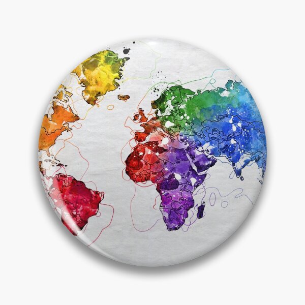 Item preview, Map Locate Poster  Wall Art Home Decor celebrity digital art colofull lifestyle designed and sold by Rockwpapart.