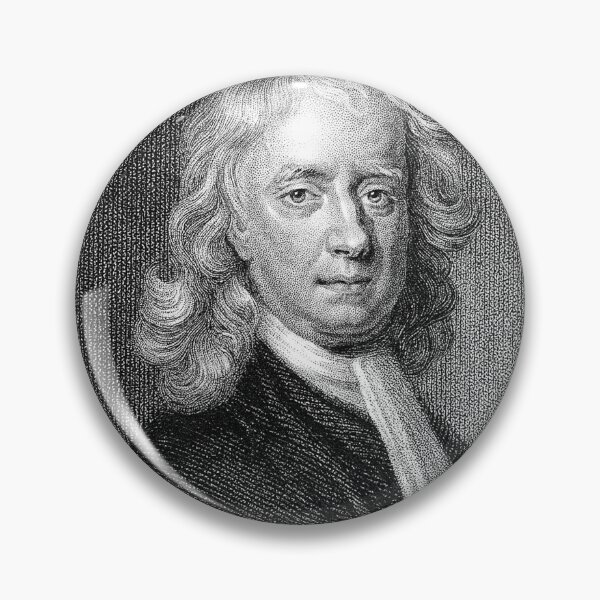 Item preview, Isaac Newton Portrait designed and sold by JDesigningMO.