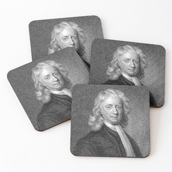 Item preview, Isaac Newton Portrait designed and sold by JDesigningMO.