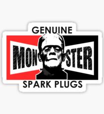 Genuine Monster Spark Plugs Sticker