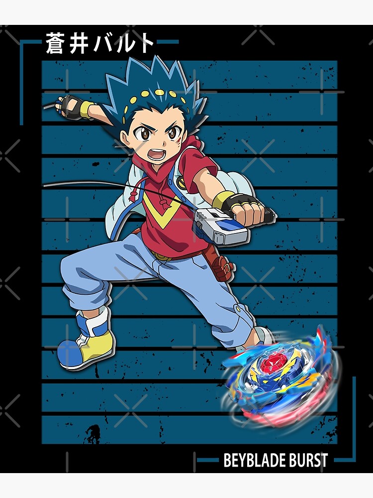 Valt Aoi - Beyblade Anime Burst Poster for Sale by JacquelynLasha2