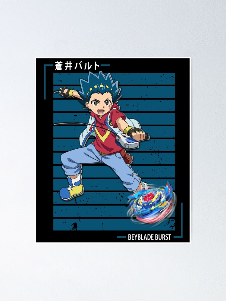 Valt Aoi - Beyblade Anime Burst Poster for Sale by JacquelynLasha2