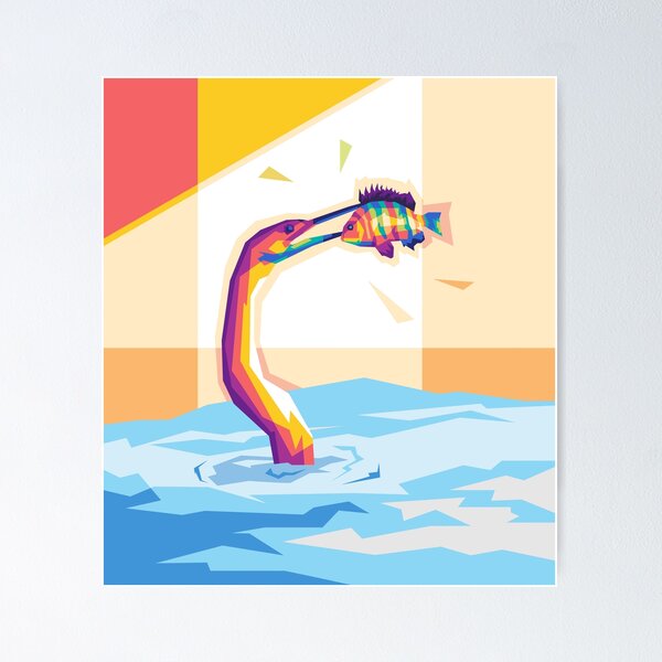 Item preview, Seabird Vector WPAP Popart designed and sold by Rizky Dwi Aprianda.