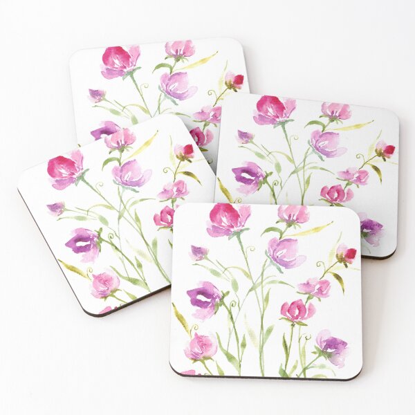 Item preview, sweet peas swaying in the breeze designed and sold by SCdesignqld.