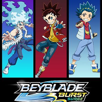 Beyblade Burst Surge Anime - Luis Aiger Valt | Poster