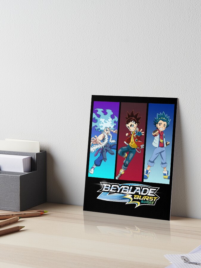 Beyblade Burst Surge Anime - Luis Aiger Valt | Poster