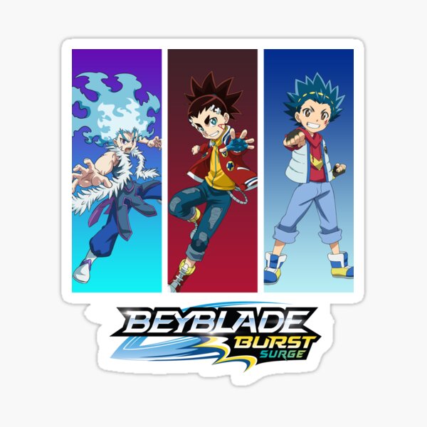 Beyblade Burst Surge Anime - Luis Aiger Valt | Poster