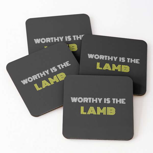 Item preview, Worthy Is The Lamb designed and sold by AscendMerch.
