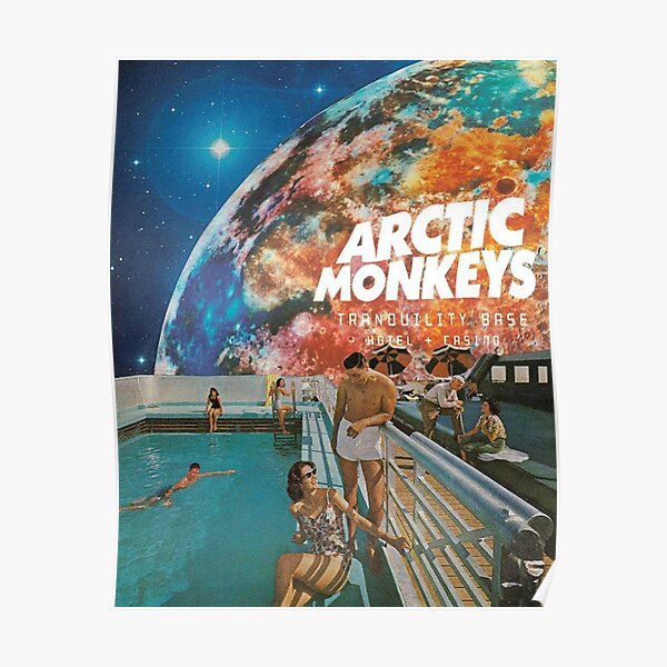 space monkeys galaxy Poster